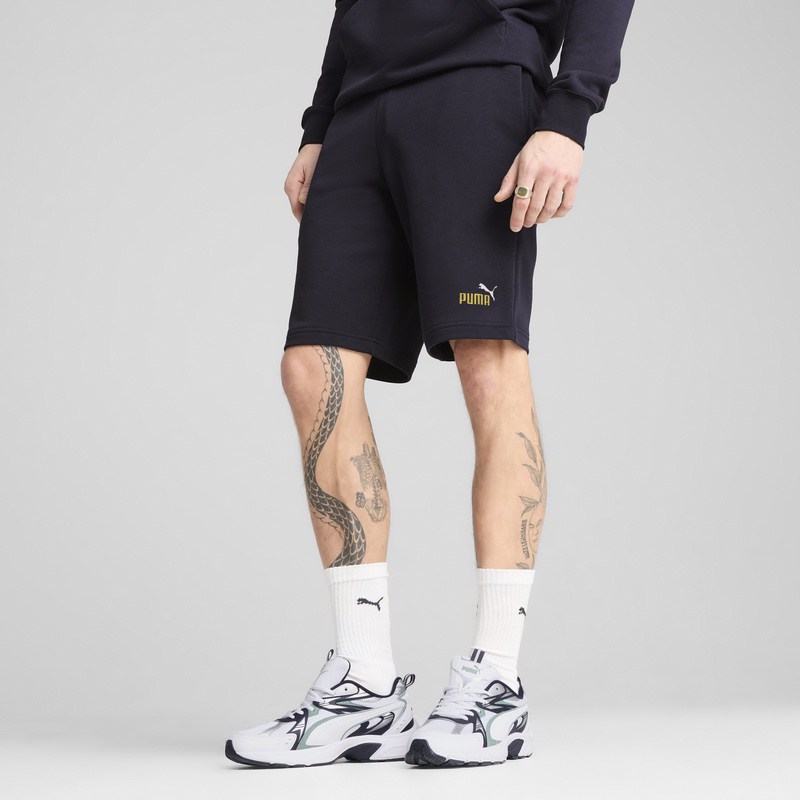 Sort Puma ESS 2 COLOR No. 1 Logo Shorts 10" TR - poza 3