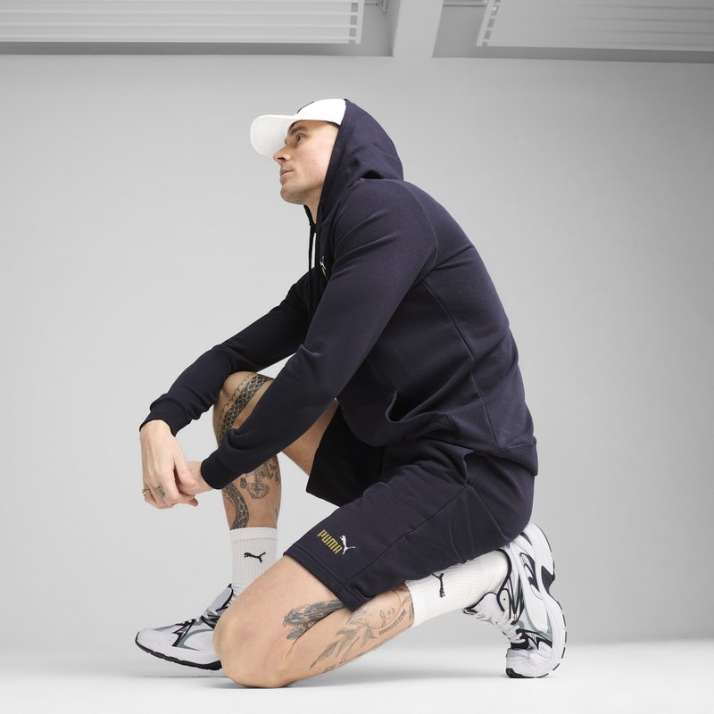 Sort Puma ESS 2 COLOR No. 1 Logo Shorts 10" TR - poza 5