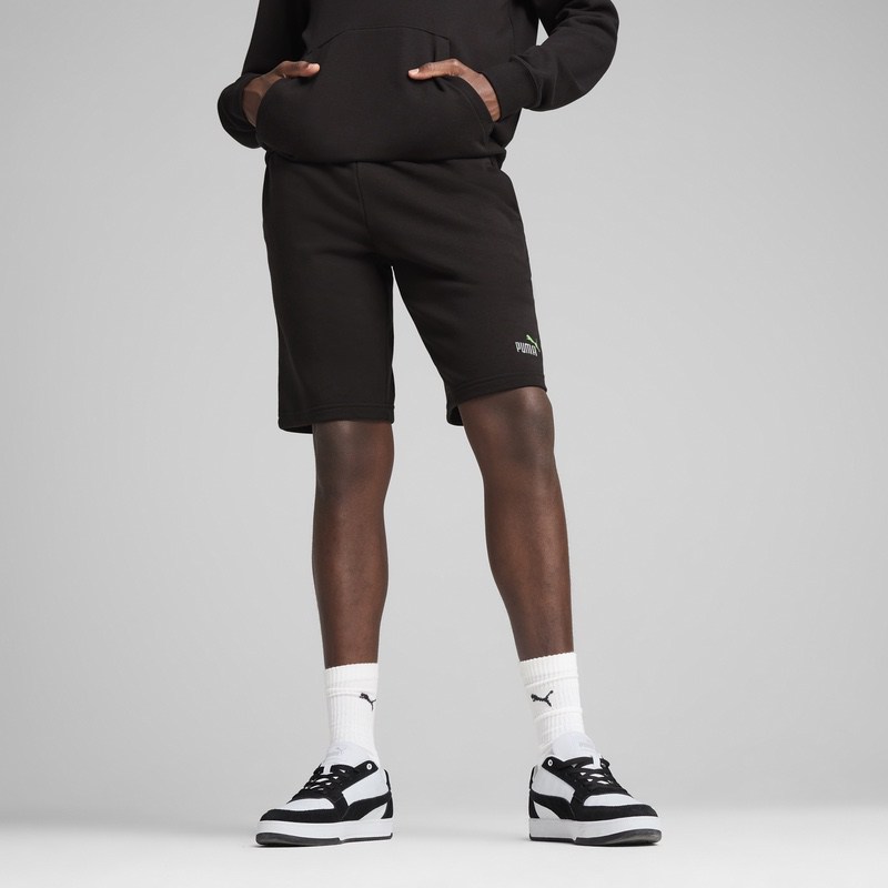 Sort Puma ESS 2 COLOR No. 1 Logo Shorts 10" TR - poza 3