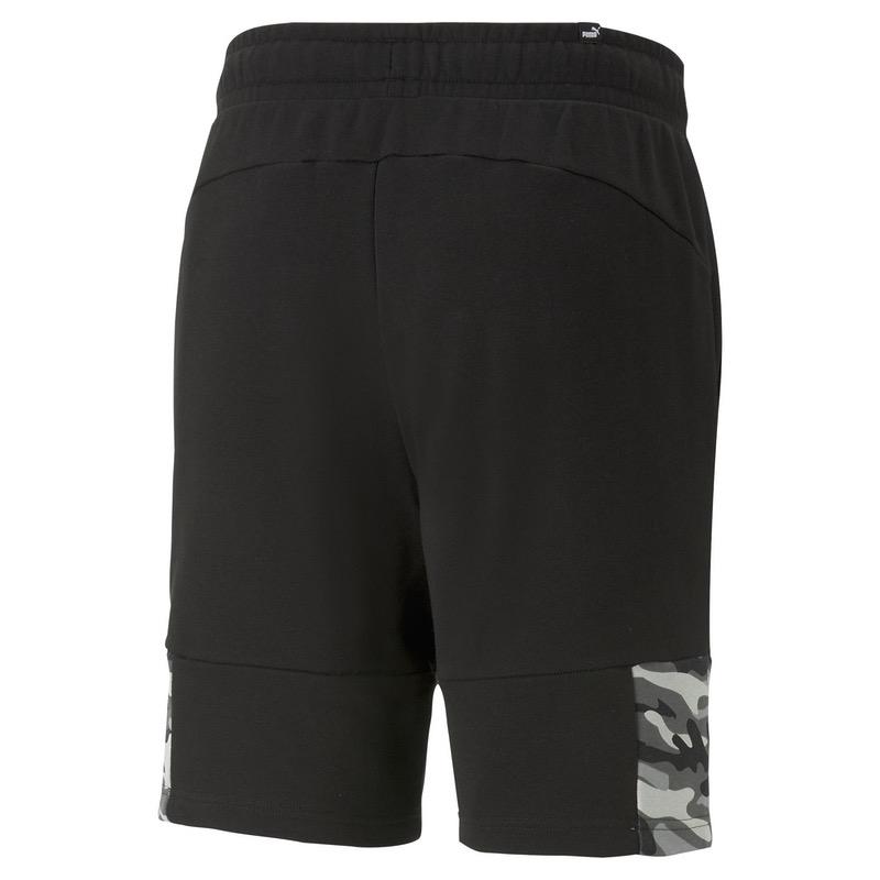 Sort Puma ESS BLOCK CAMO Shorts - poza 2