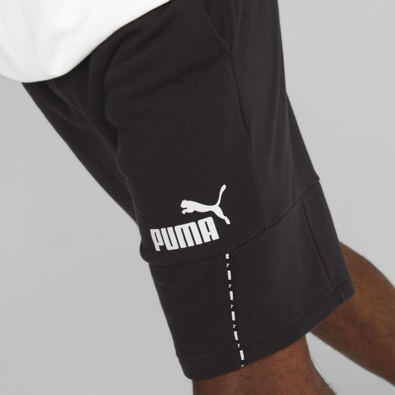 Sort Puma ESS BLOCK x TAPE Shorts - poza 5