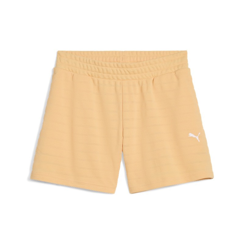 Sort Puma ESS ELEVATED High-Rise Structured Shorts - poza 4
