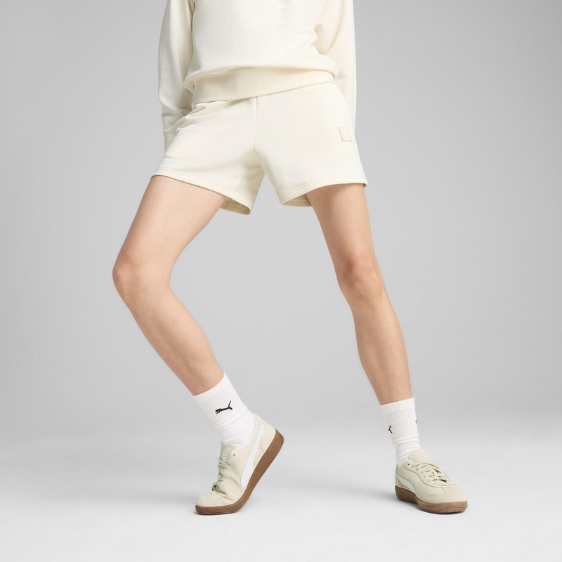 Sort Puma ESS ELEVATED Mid-Rise Shorts 5" - poza 3