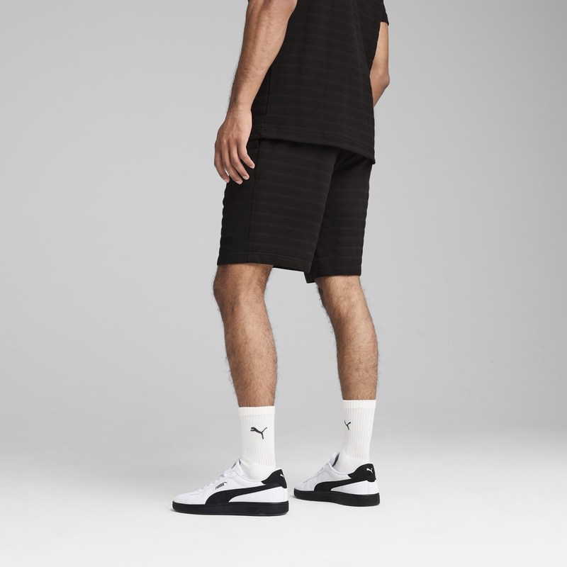 Sort Puma ESS ELEVATED Structured Shorts 9" - poza 3