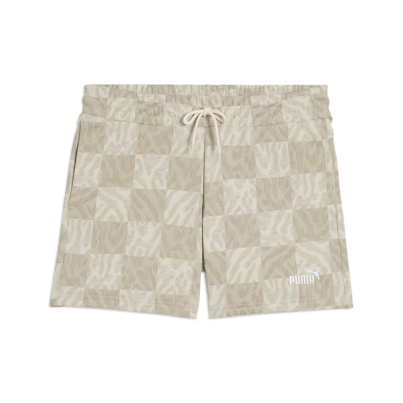 Sort Puma ESS GRAPHIC Mid-Rise AOP Shorts 5" - poza 1