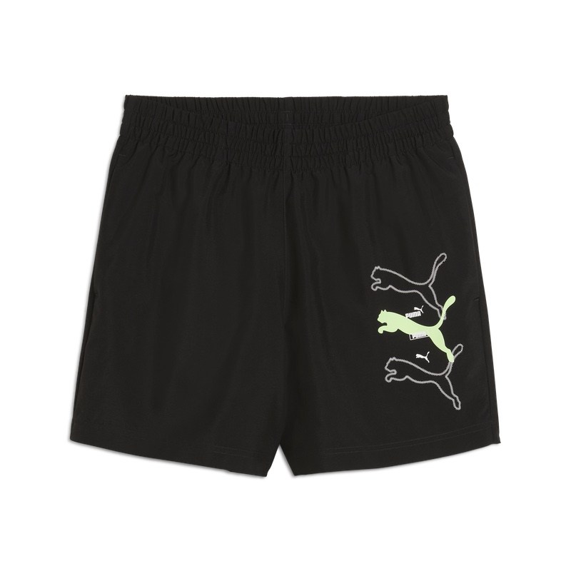 Sort Puma ESS LOGO LAB Puma Logo Woven Shorts 5 - poza 1