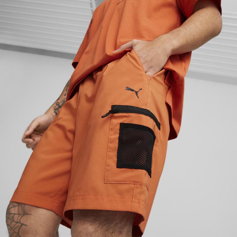 Sort Puma OPEN ROAD Woven Shorts - poza 3