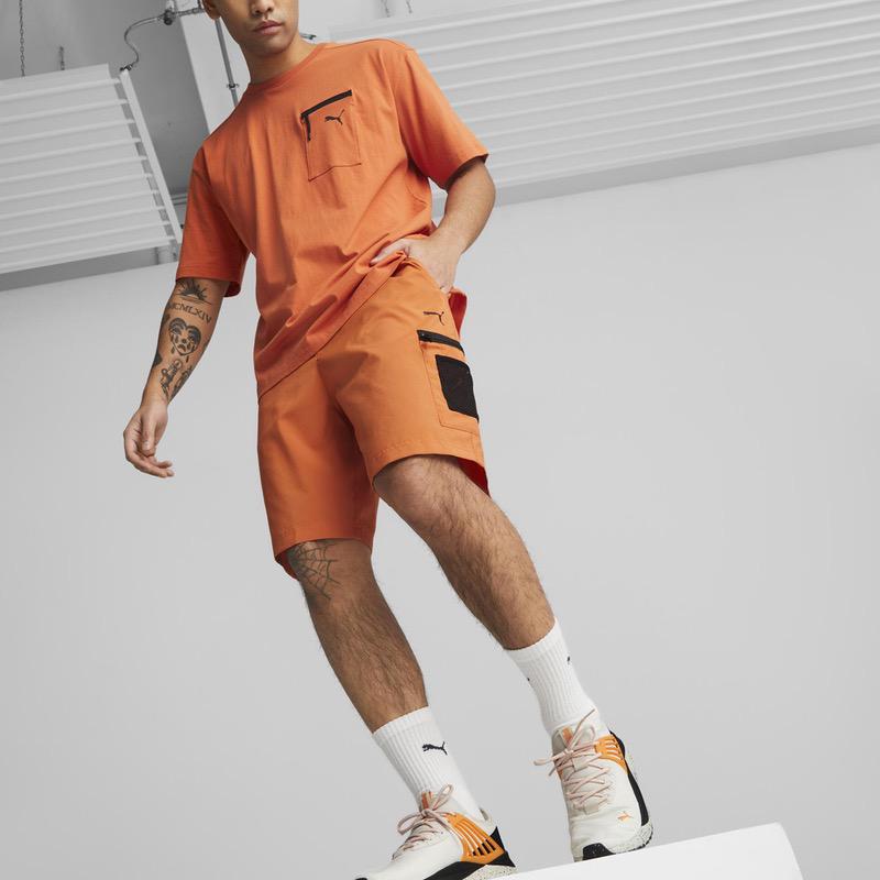 Sort Puma OPEN ROAD Woven Shorts - poza 4