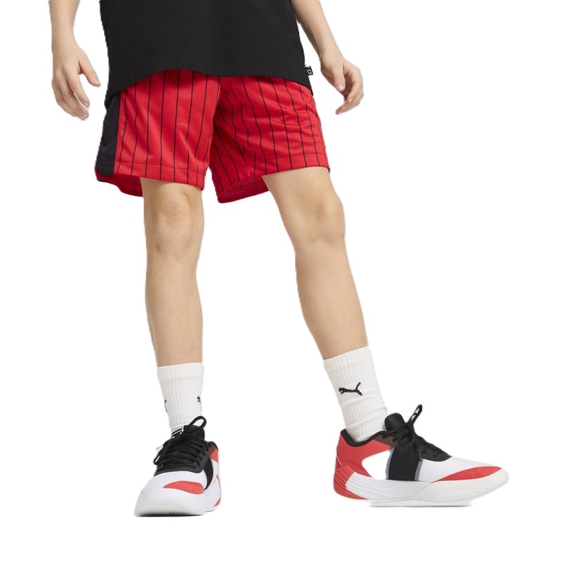Sort Puma Rival Rage Heritage Mesh Shorts B - poza 1