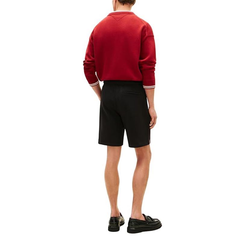 Sort Tommy Hilfiger GLOBAL STRIPE SWEATSHORT - poza 2