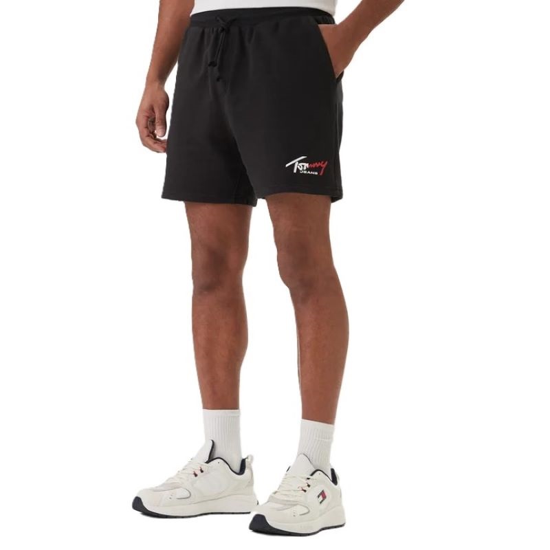 Sort Tommy Hilfiger TJM SIGNATURE BEACH SHORT - poza 1