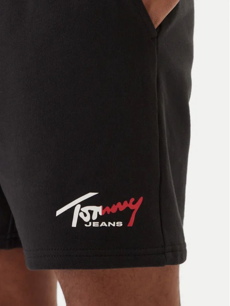 Sort Tommy Hilfiger TJM SIGNATURE BEACH SHORT - poza 3
