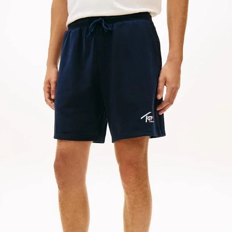 Sort Tommy Hilfiger TJM SIGNATURE BEACH SHORT - poza 1