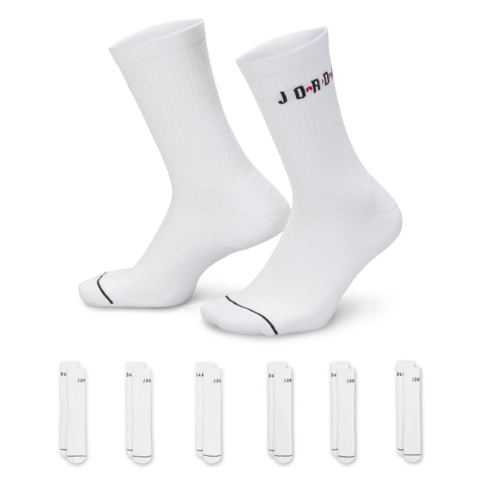 Sosete Jordan U J Ed Poly Crew Jor 6Pr - 144