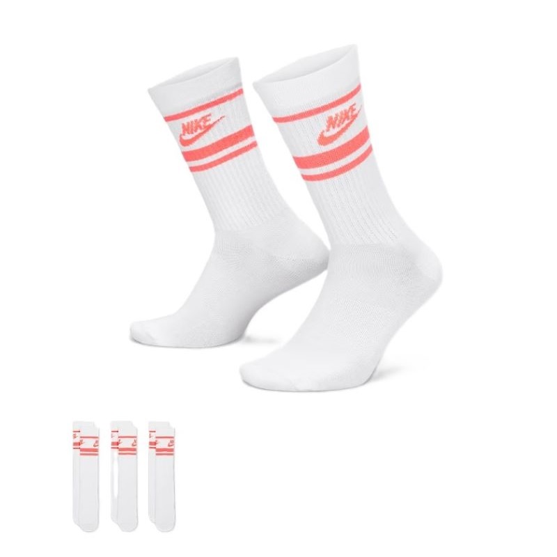 Sosete Nike U NK NSW EVERYDAY ESSENTIAL CREW 3PR - 144 STRIPES