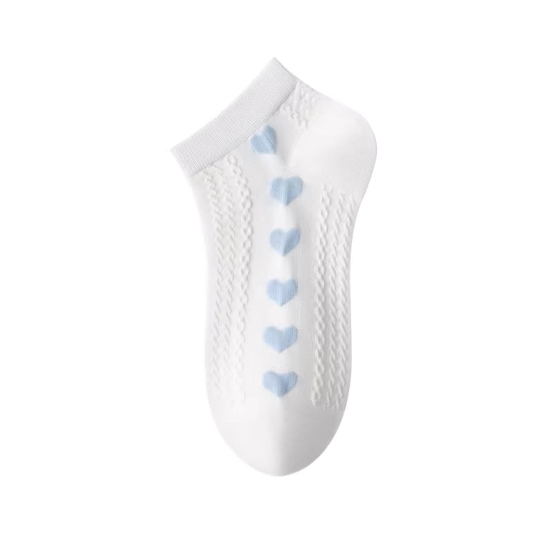 Sosete pentru dama, SS192, Alb, marime universala (35-39) - poza 1