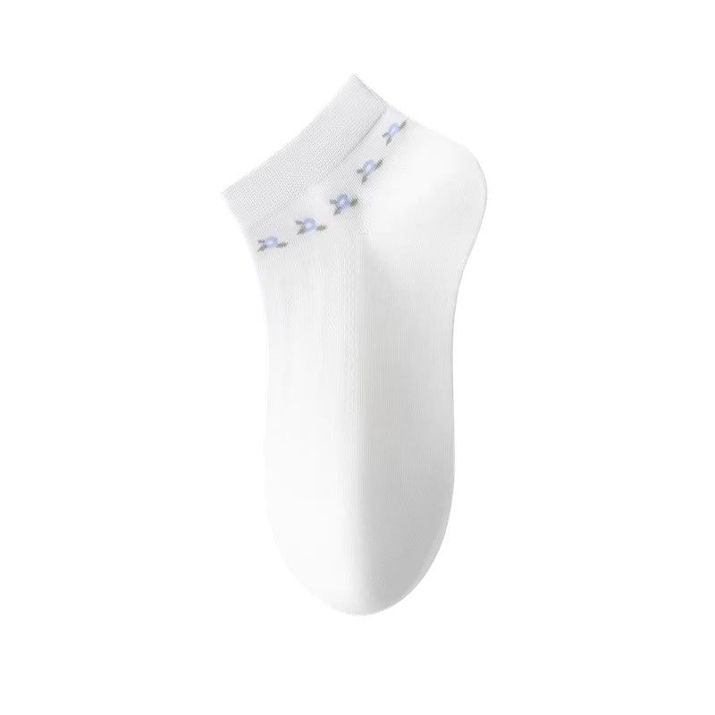 Sosete pentru dama, SS193, Alb, marime universala (35-39)