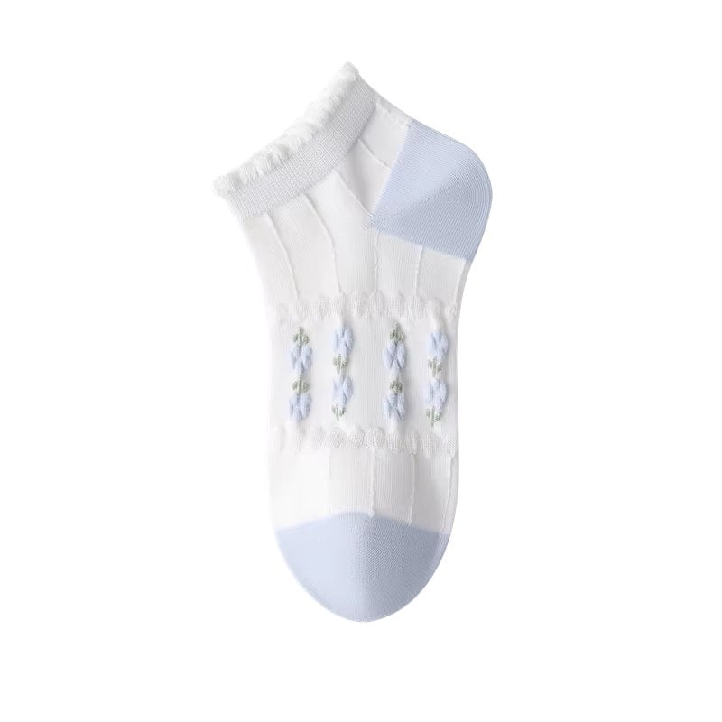 Sosete pentru dama, SS194, Alb, marime universala (35-39)