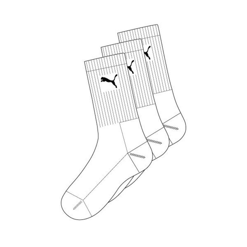 Sosete Puma crew SOCK 3P - poza 4