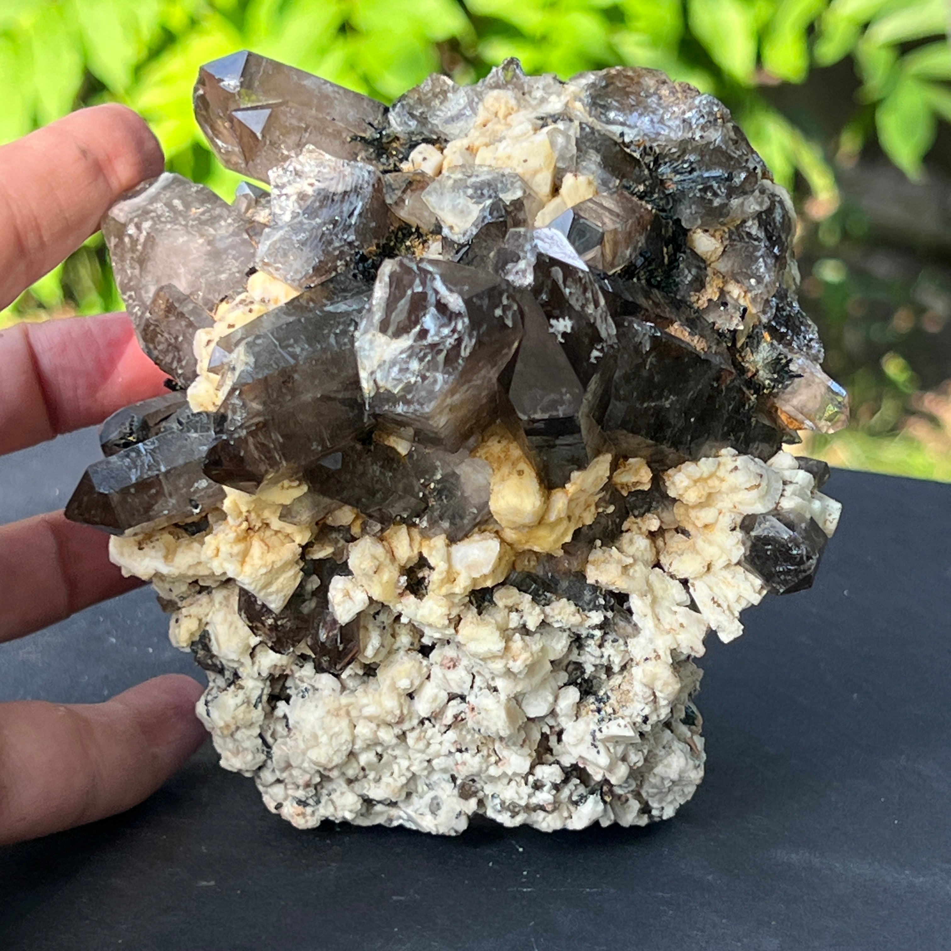 Specimen cluster cuart fumuriu m5