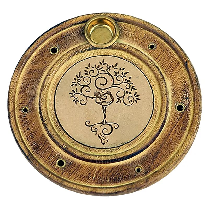 Suport ardere betisoare parfumate si conuri din lem | Yoga Tree