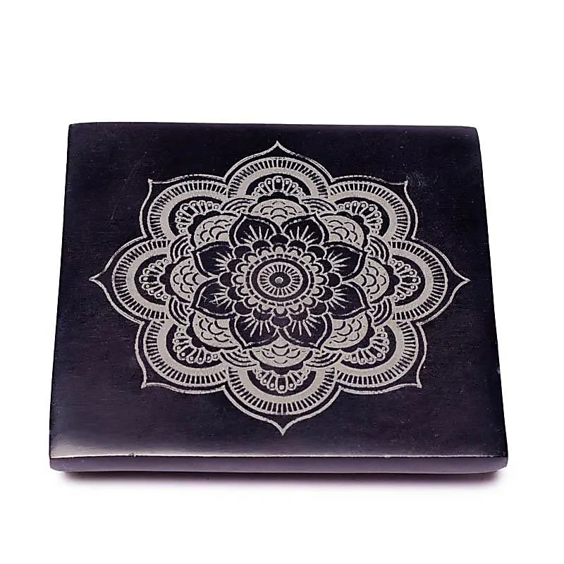 Suport ardere betisoare parfumate soapstone| Mandala