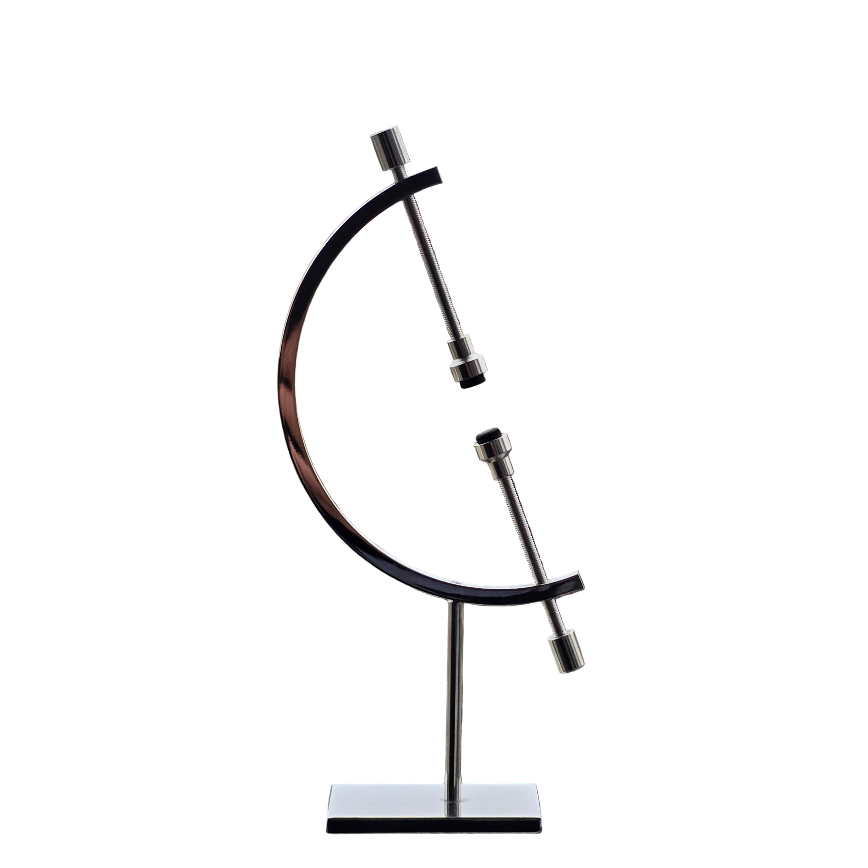 Suport metal argintiu sustinere sfera