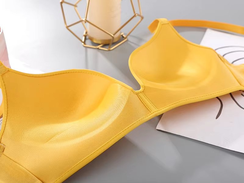 Sutien push-up, ST007, Portocaliu - poza 4