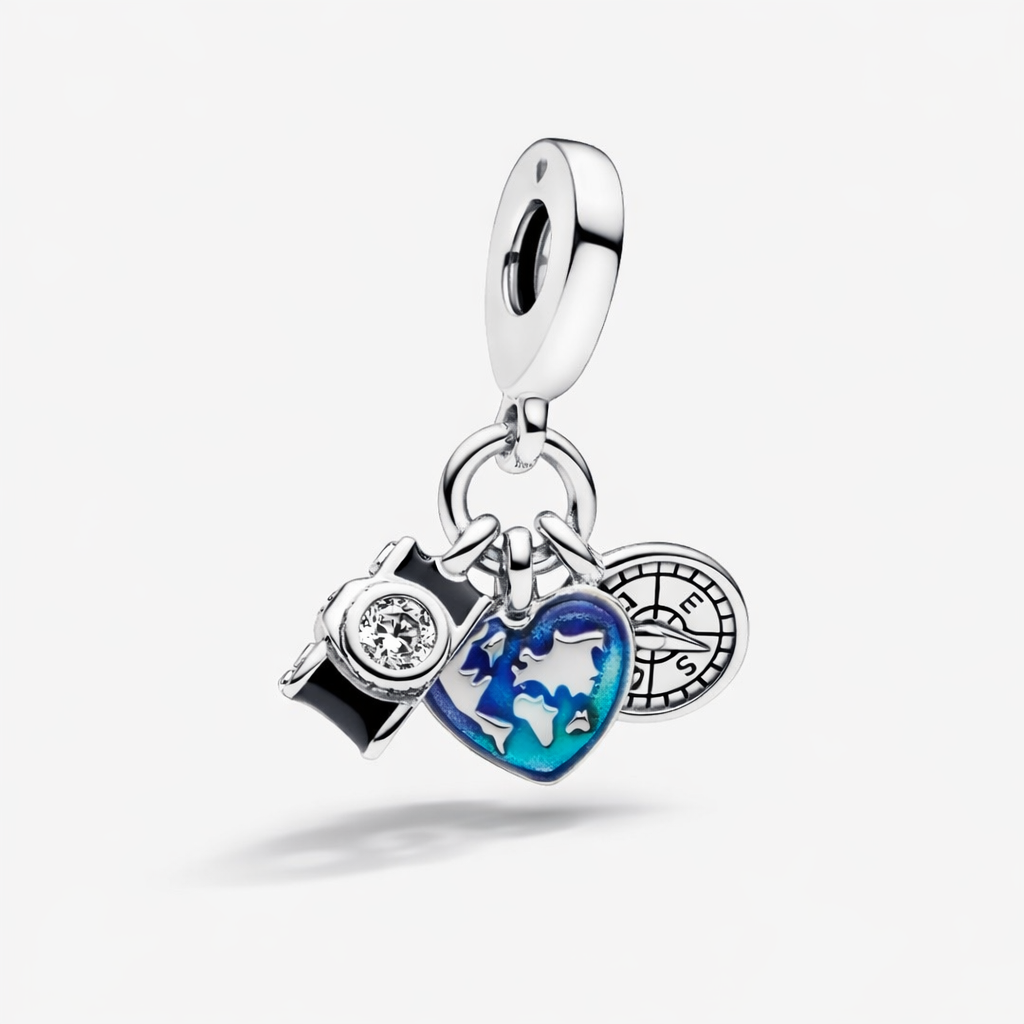 Talisman Pandantiv Travel Cu Argint