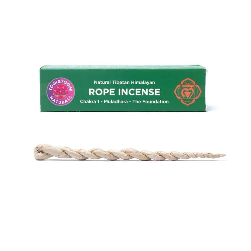 Tămâie tibetană rope – Chakra 1 pentru stabilitate și ancorare