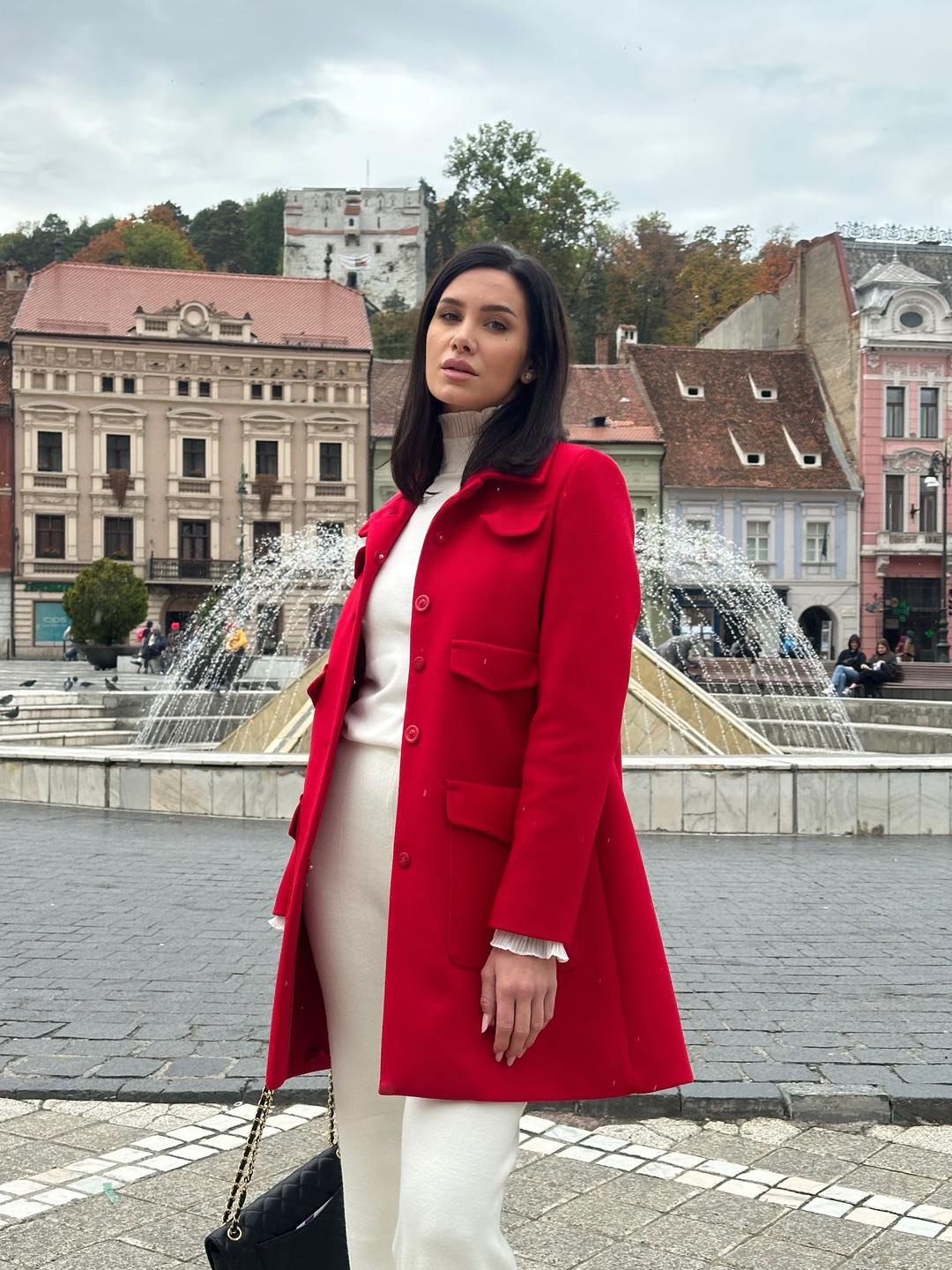 Tara Jarmon Paris - Palton Roșu - 42 IT