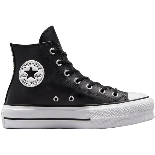 Tenisi cu platforma unisex Converse Chuck Taylor All Star Lift Leather High Top 561675C - poza 1