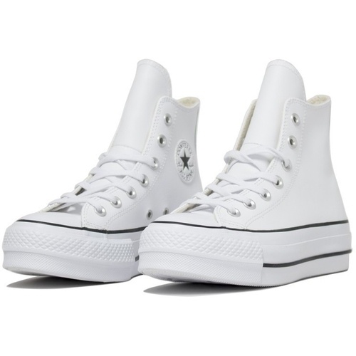 Tenisi femei Converse Chuck Taylor All Star Lift Leather High 561676C - poza 2