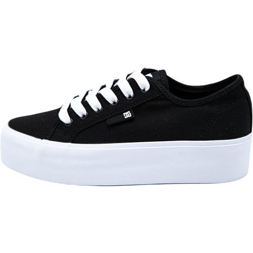 Tenisi femei DC Shoes cu platforma Manual Platform ADJS300280-BKW - poza 1