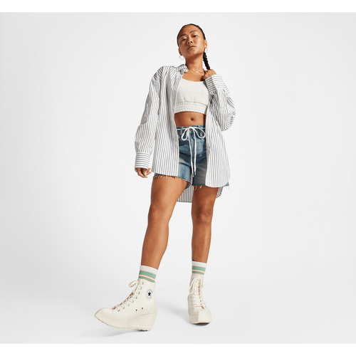 Tenisi unisex Converse Chuck 70 De Luxe Wedge A06479C - poza 3