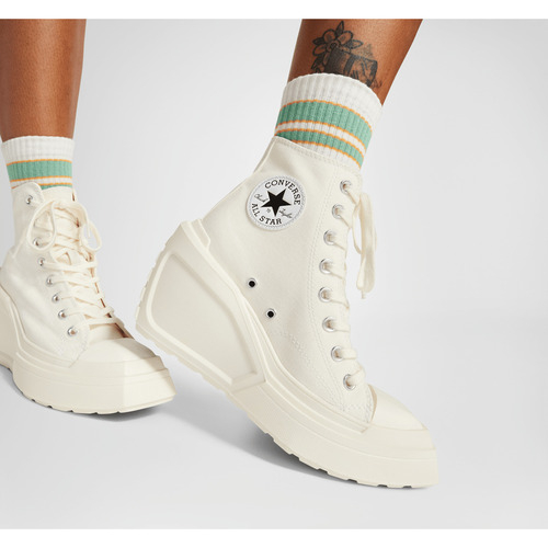 Tenisi unisex Converse Chuck 70 De Luxe Wedge A06479C - poza 4