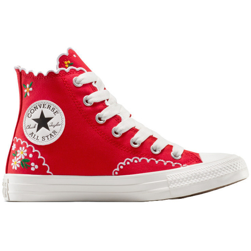 Tenisi unisex Converse Chuck Taylor All Star Embroidered Flowers High Top A13518C - poza 1