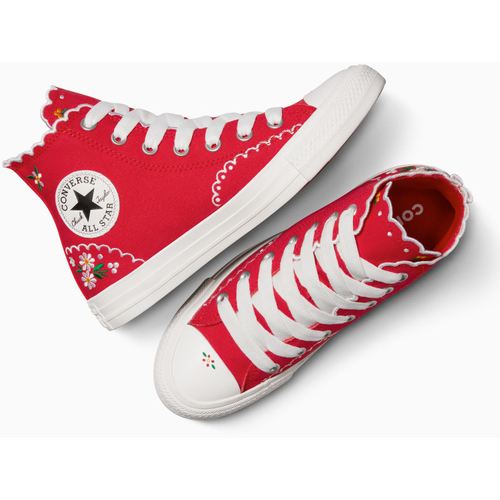 Tenisi unisex Converse Chuck Taylor All Star Embroidered Flowers High Top A13518C - poza 2