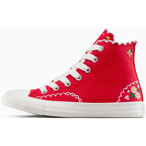 Tenisi unisex Converse Chuck Taylor All Star Embroidered Flowers High Top A13518C - poza 4