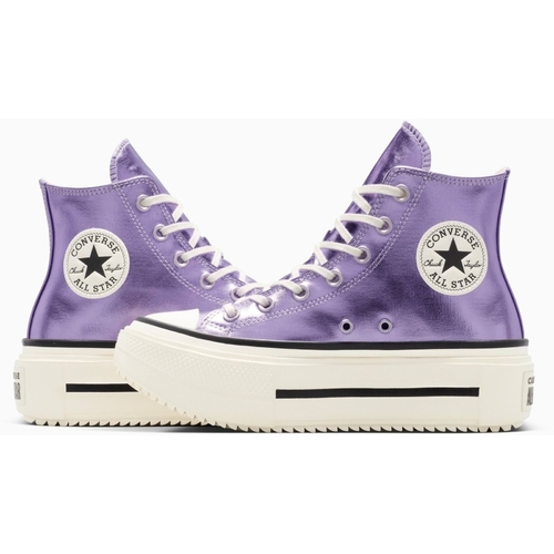 Tenisi unisex Converse Chuck Taylor All Star Lift Double Stack Platform Metallic A15163C - poza 4