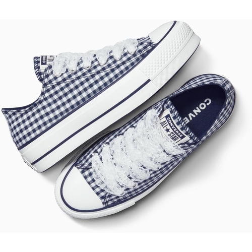 Tenisi unisex Converse Chuck Taylor All Star Lift Platform Gingham A13664C - poza 2