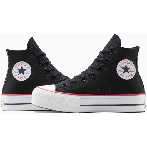 Tenisi unisex Converse Chuck Taylor All Star Lift Platform Leopard A14533C - poza 3