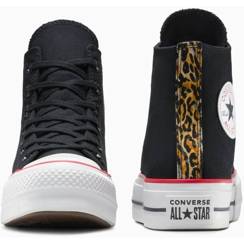Tenisi unisex Converse Chuck Taylor All Star Lift Platform Leopard A14533C - poza 4