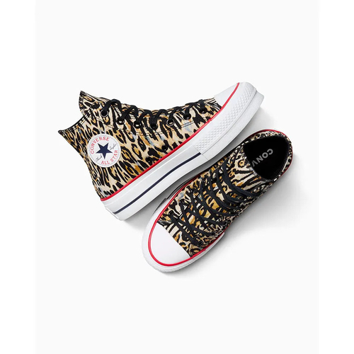Tenisi unisex Converse Chuck Taylor All Star Lift Platform Leopard A15462C - poza 2