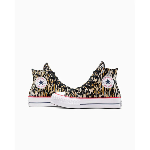 Tenisi unisex Converse Chuck Taylor All Star Lift Platform Leopard A15462C - poza 3