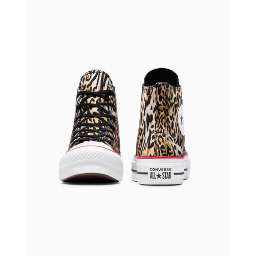 Tenisi unisex Converse Chuck Taylor All Star Lift Platform Leopard A15462C - poza 4