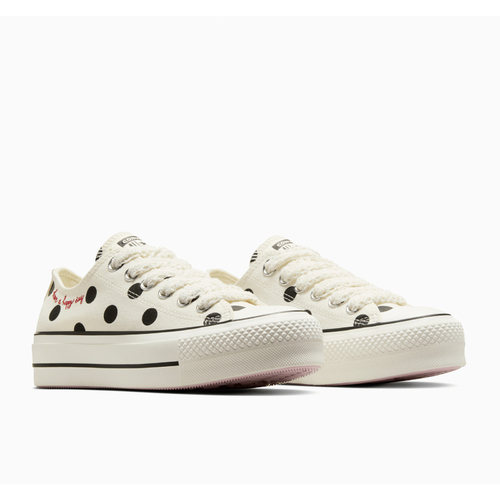 Tenisi unisex Converse Chuck Taylor All Star Lift Platform Polka Dots A10689C - poza 3