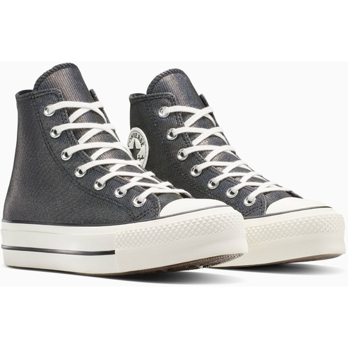 Tenisi unisex Converse Chuck Taylor All Star Lift Platform Sparkle A14519C - poza 5