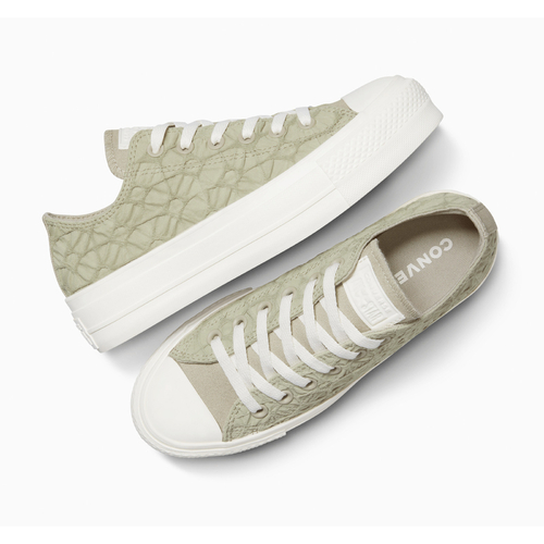 Tenisi unisex Converse Chuck Taylor All Star Lift Platform Textured Material A13524C - poza 2
