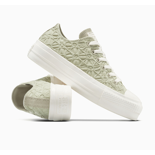 Tenisi unisex Converse Chuck Taylor All Star Lift Platform Textured Material A13524C - poza 3